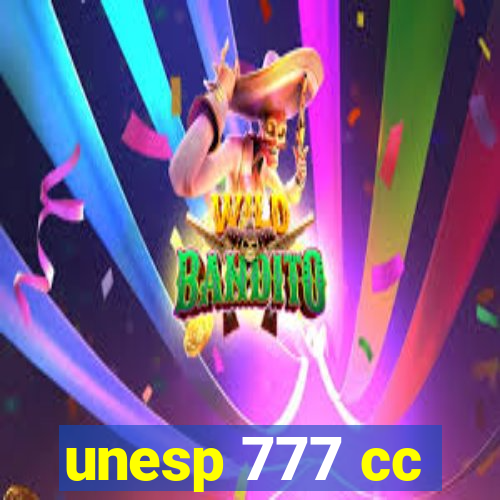 unesp 777 cc